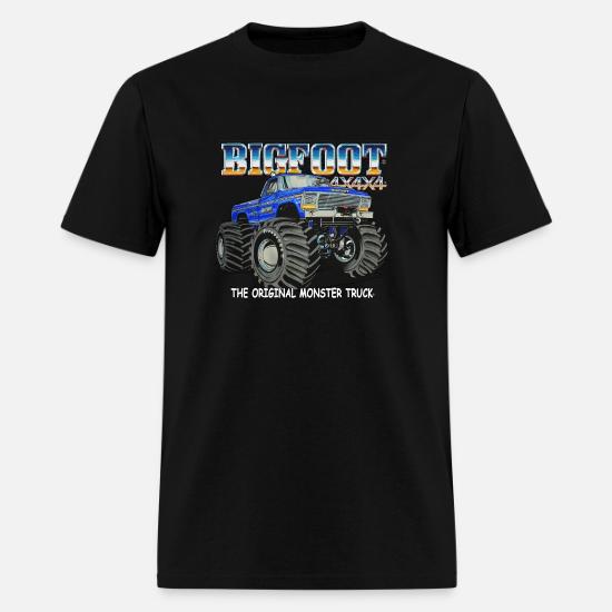 bigfoot monster truck t shirt